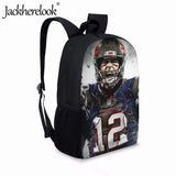 American Footballs Backpack for Boys Back to School