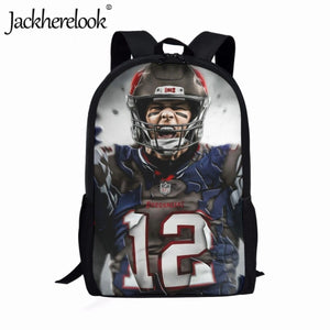 American Footballs Backpack for Boys Back to School