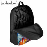 Underwater World Pattern Schoolbag for Kids Student Book Bags