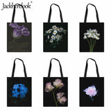 Jackherelook Women's Handbags Flower Shoulder Bag Ladies Tote Bag