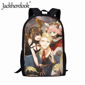 Spy x Family School Bags Anime Backpacks High Student Schoolbags