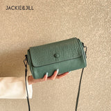 Cowhide Women's Shoulder Bag All Match Messenger Handbag