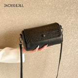 Cowhide Women's Shoulder Bag All Match Messenger Handbag