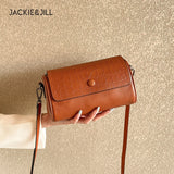 Cowhide Women's Shoulder Bag All Match Messenger Handbag