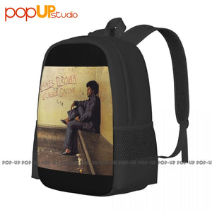 James Brown Funk Record Backpack Large Capacity Schoolbag