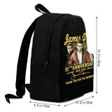 James Dean 90th Anniv. Signature Backpack Large Capacity Print Tote Bag