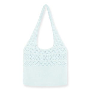 Jamhoo Women Hollow Woven Shoulder Bags Knitting Handbags Large Capacity