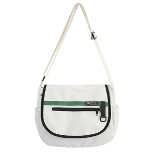 Japanese/Korean Style Messenger Bag Waterproof Nylon Crossbody Large Capacity