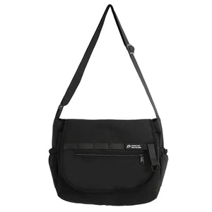 Japanese/Korean Style Messenger Bag Waterproof Nylon Crossbody Large Capacity