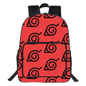 Japan Anime Backpack Teenagers Travel Backpack Boys Girls School Bags Uzumaki Sa