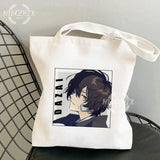 Bungou Stray Dogs Chuuya Nakahara Osamu Dazai Handbags Women Canvas Bag