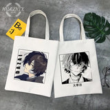 Bungou Stray Dogs Chuuya Nakahara Osamu Dazai Handbags Women Canvas Bag