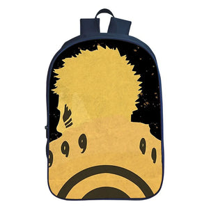 Japan Anime Cosplay Backpack Akatsuki Sharingan Student School Bag