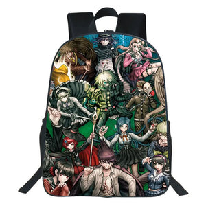 Japan Anime Danganronpa School Bag Monokuma Men Backpack Bags