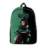 Anime Demon Slayer Backpack Children Schoolbag Kimetsu No Yaiba Tomioka Giyuu