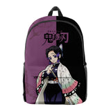 Anime Demon Slayer Backpack Children Schoolbag Kimetsu No Yaiba Tomioka Giyuu