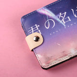 Anime Girl Wallets Totoro/Your Name/Yuri On ICE Cosplay Wallet