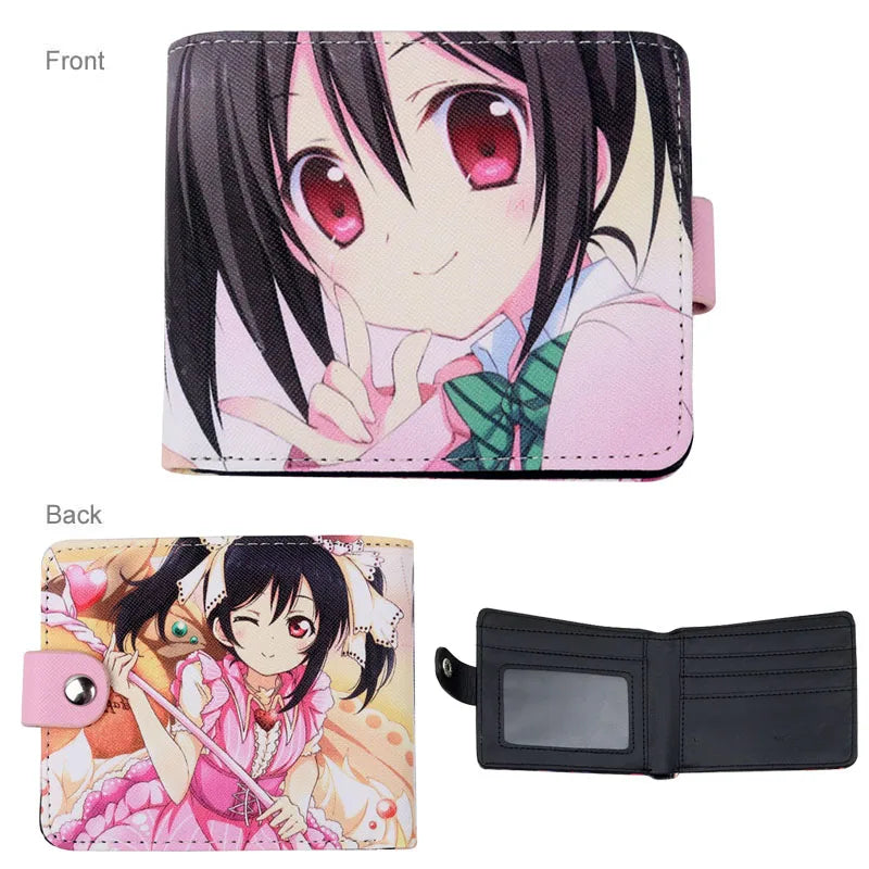 Anime Girl Wallets Totoro/Your Name/Yuri On ICE Cosplay Wallet