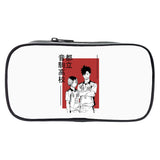Japan Anime Haikyuu Pencil Case Stationery Storage School Pen Box Bag