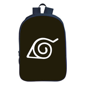Anime Kakashi Sasuke Uchiha Sharingan Dot Backpack Boy Girl School Bag