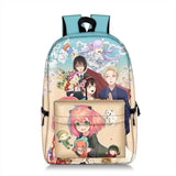 Anime Spy X Family Anya Forger Backpack Waterproof Schoolbag