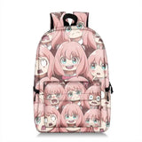 Anime Spy X Family Anya Forger Backpack Waterproof Schoolbag
