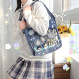 Japan Ita Bag Crossbody Mini Clear Layer Purse For Teen