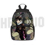 Jujutsu Kaisen Backpack Men Waterproof School Bags Yuji Itadori Laptop Travel