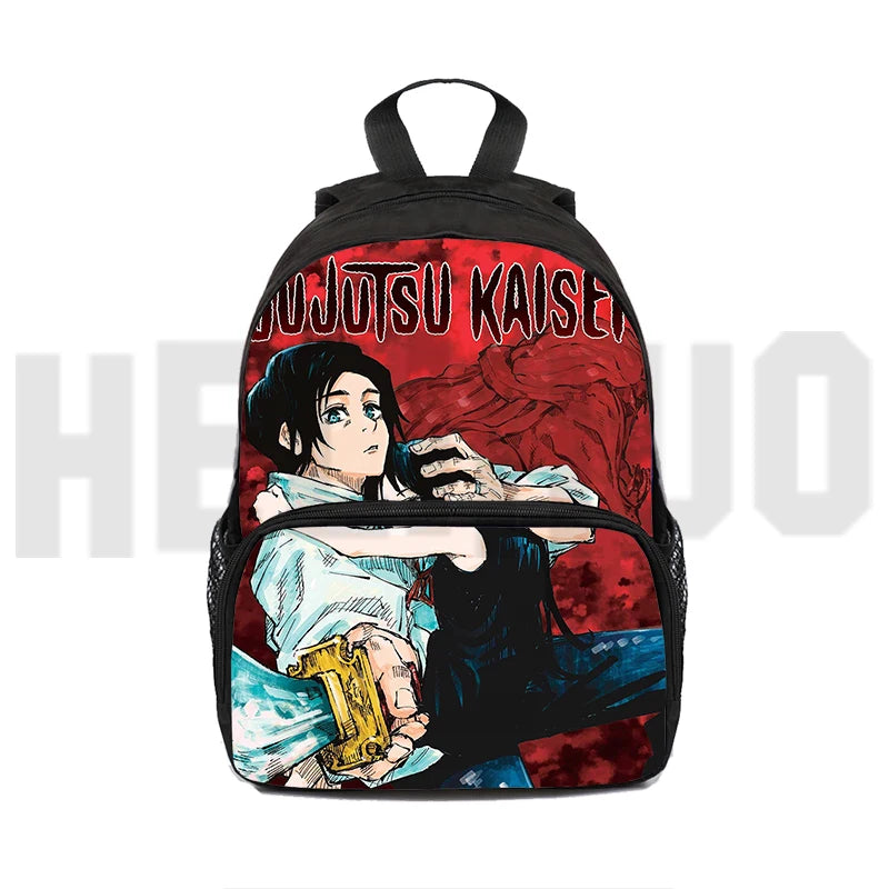 Jujutsu Kaisen Backpack Men Waterproof School Bags Yuji Itadori Laptop Travel