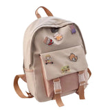 Japanese Style Waterproof School Bag for College Students