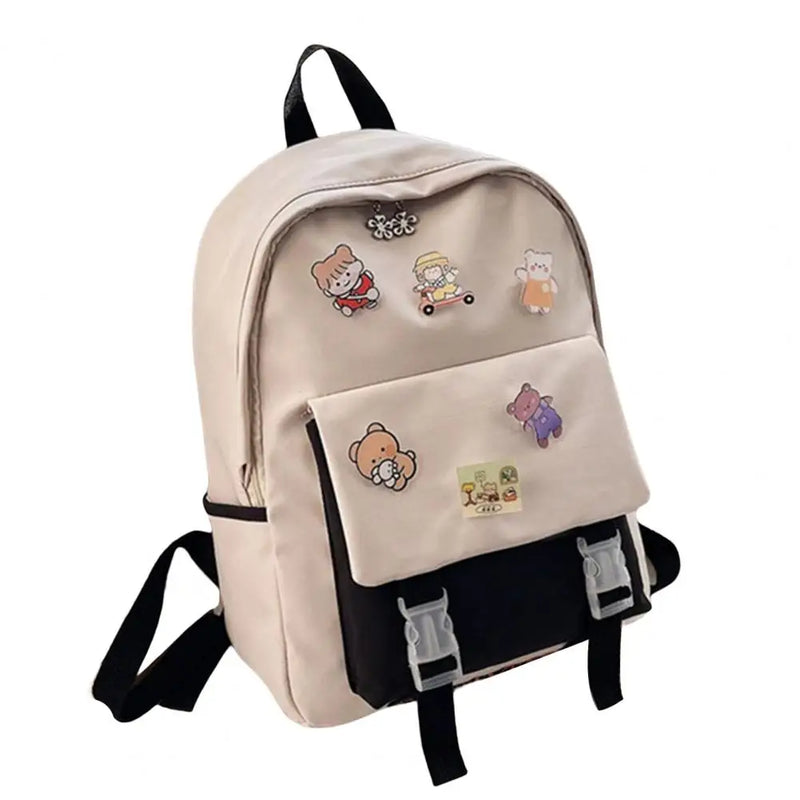 Japanese Style Waterproof School Bag for College Students