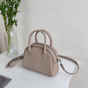 Japanese Square PU Leather Women's Shoulder Messenger Bag