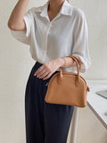 Japanese Square PU Leather Women's Shoulder Messenger Bag