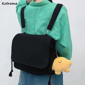 Japan Preppy Style Backpacks Students Casual Waterproof Travel All-match Nylon