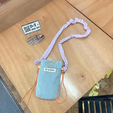 Corduroy Shoulder Messenger Bag Women Crossbody Mini Handbag