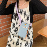 Corduroy Shoulder Messenger Bag Women Crossbody Mini Handbag