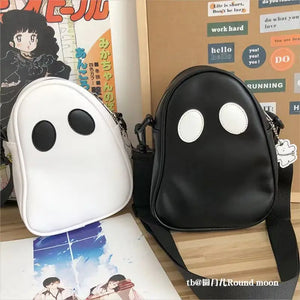 Japanese Style Ghost Bag Soft Shoulder Bags