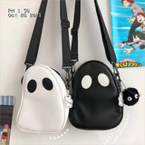 Japanese Style Ghost Bag Soft Shoulder Bags