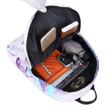Harajuku Butterfly Backpack Women Waterproof Nylon Summer Bagpack