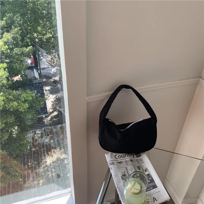 Japan & South Korea Small Cloud Bag - Girl Fresh Shopping Dumpling Bubble