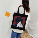 Osamu Dazai Canvas Bag Large Women Handbag