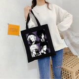 Osamu Dazai Canvas Bag Large Women Handbag