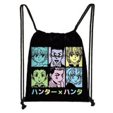 Anime Hunter X Hunter Storage Bag Boys Girls HXH Killua Gon Freecss