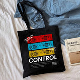 Chainsaw Man Anime Manga Tote Bag Hip Hop Style Women Harajuku Shopping Bag