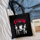 Chainsaw Man Anime Manga Tote Bag Hip Hop Style Women Harajuku Shopping Bag