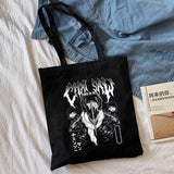 Chainsaw Man Anime Manga Tote Bag Hip Hop Style Women Harajuku Shopping Bag