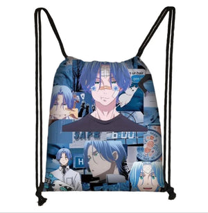 SK8 The Infinity Drawstring Bag Teenagers Backpack Student Storage Bag
