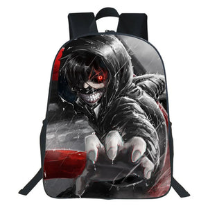 Japanese Anime Tokyo Ghoul Backpack School Bag for Girls Boys
