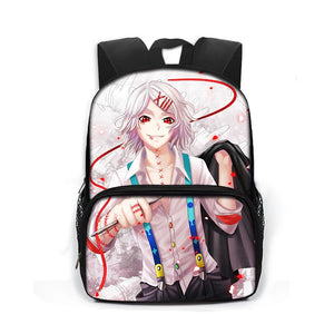 Tokyo Ghoul Cosplay Backpack Boys School Students Shoulder Bag Men's Travel