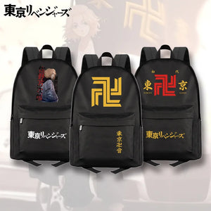 Anime Tokyo Revengers Backpack Large School Bag for Teens Boys Girls